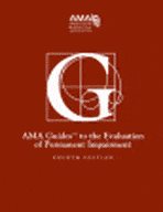 book cover: AMA Guides, 4th edition.